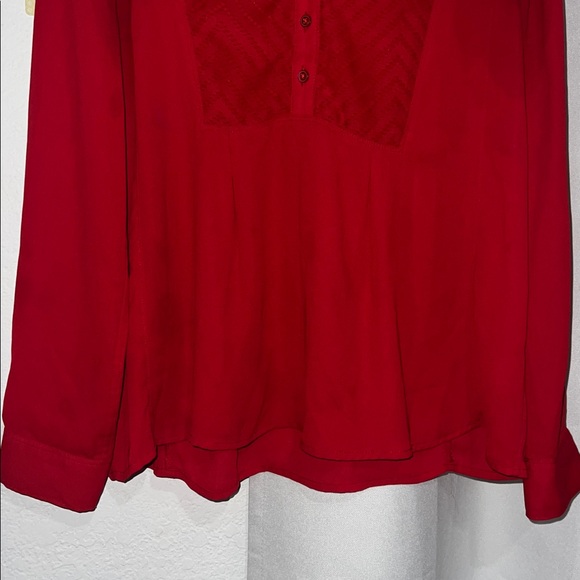 H&M Deep Red Blouse - Picture 3 of 4